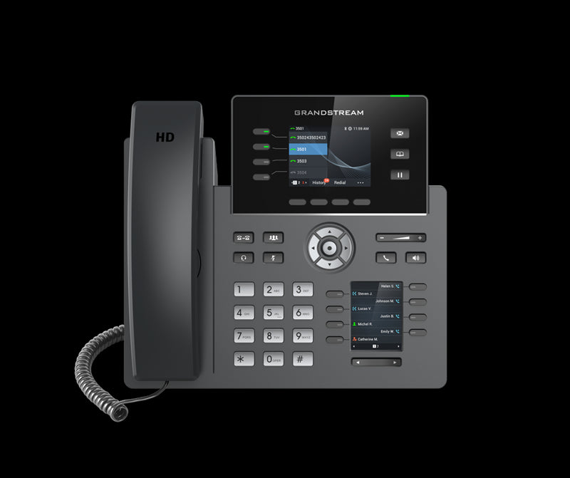 Grandstream GRP2614 4 Line IP Phone, 4 SIP Accounts, 320x240 Colour Screen, BLF Keys, HD Audio Grandstream GRP2614 4 Line IP Phone, 4 SIP Accounts, 320x240 Colour Screen, BLF Keys, HD Audio